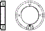 DIN 1816 Гайка круглая с радиальными отверстиями для штифтов и метрической мелкой резьбой ГОСТ 6393-73