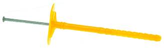 Дюбель тарельчатый (анкер) для теплоизоляции с металлическим гвоздем TDZ10M