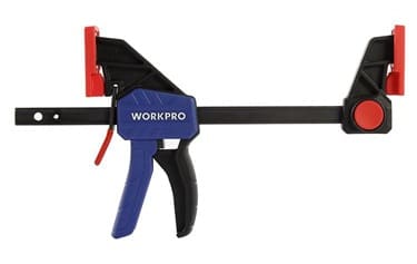 Workpro струбцина быстрозажимная распорная 450 мм пистолетная